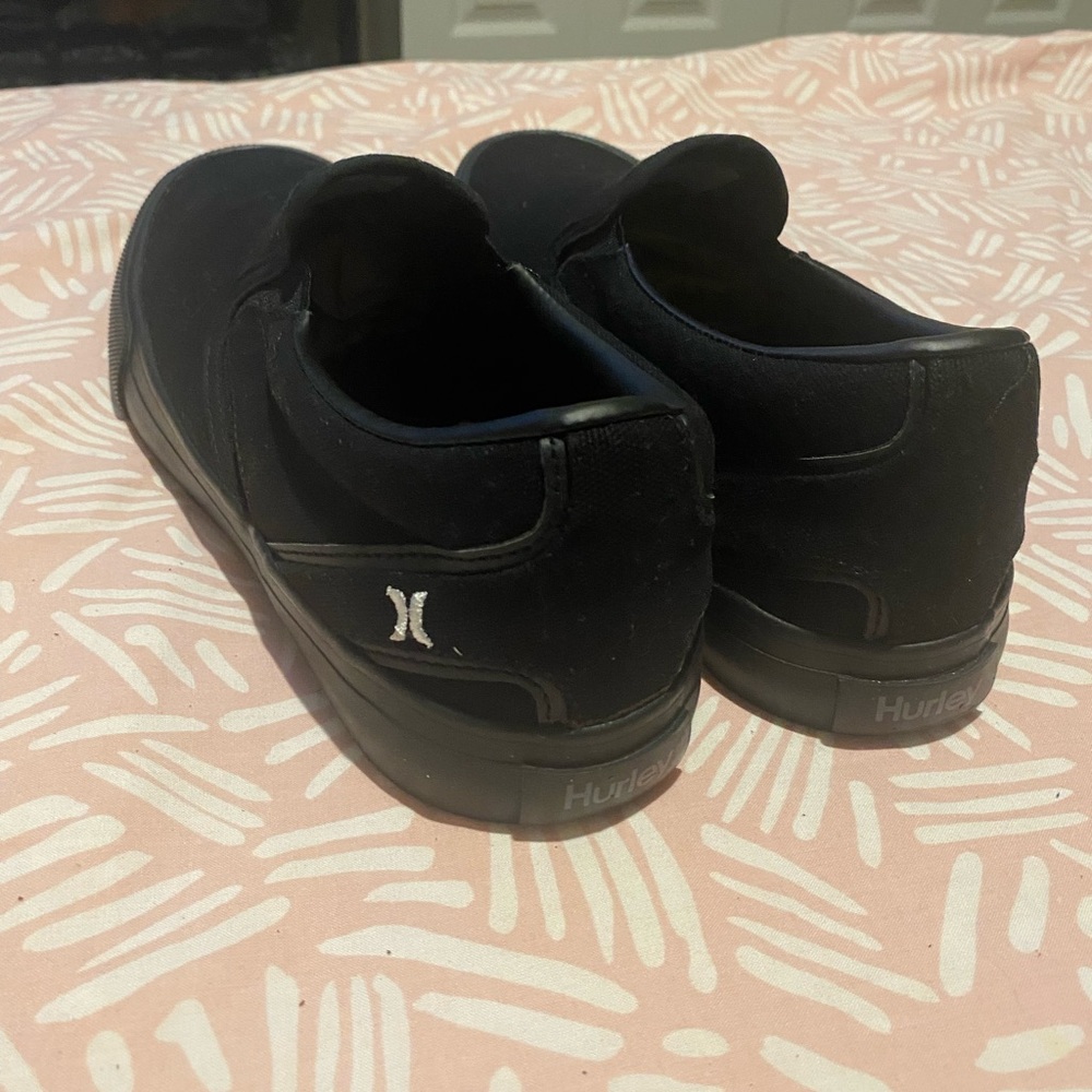 Hurley Men’s Black Slip-On Sneakers; 8M - Picture 5 of 5